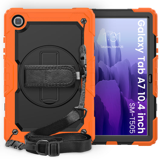 Tough Strap Galaxy Tab A7 Shockproof Case Built-in Screen Protector
