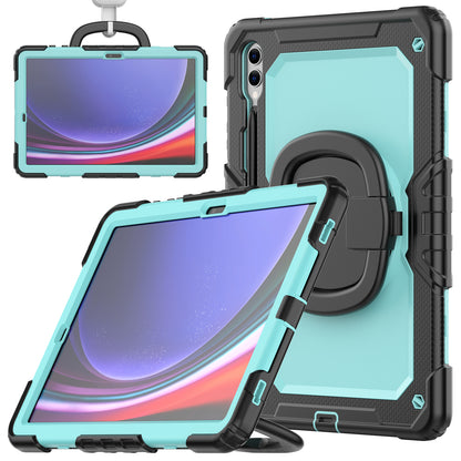 Tough Hook Galaxy Tab S9 FE+ Shockproof Case Rotatable Folding Handle Grip