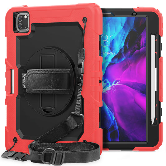 Tough Strap iPad Pro 11 2018 Shockproof Case Multi-functional Built-in Screen Protector