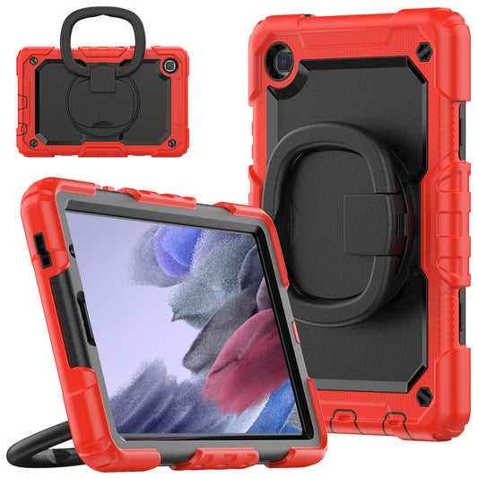 Tough Hook Galaxy Tab A7 Lite Shockproof Case Rotatable Folding Handle Grip
