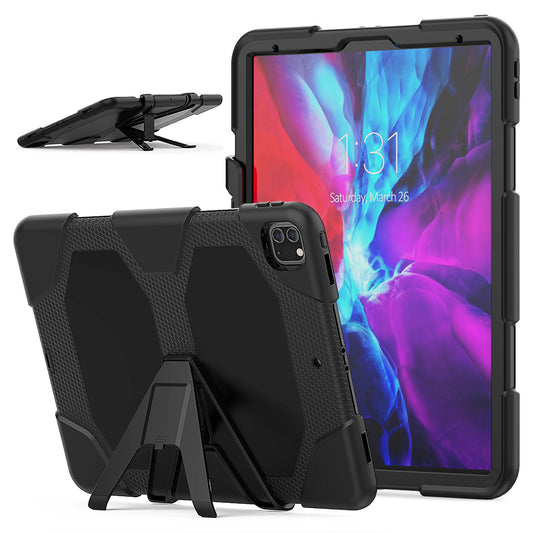 Tough Box iPad Pro 12.9 2020 Shockproof Case with Built-in Screen Protector