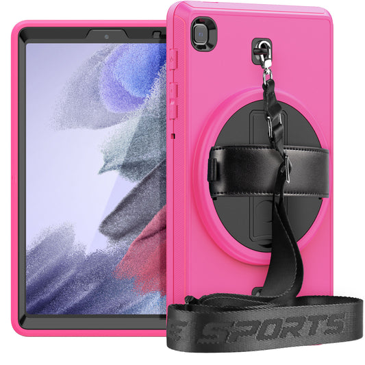 Coolinan Galaxy Tab A7 Shockproof Case Built-in Screen Protector Rotation Stand