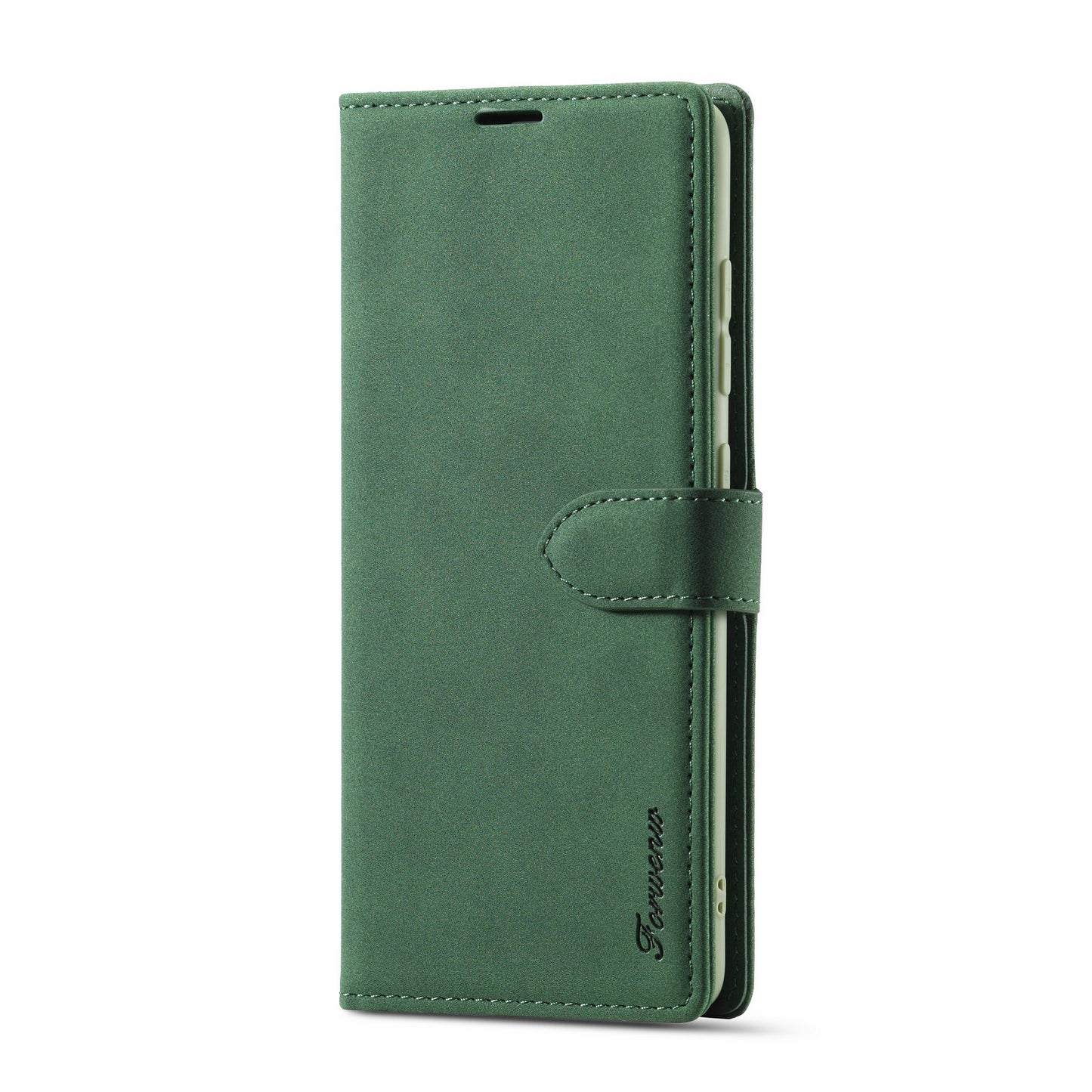 Gentry Slim Galaxy A91 Leather Case Book Stand Wallet Buckle