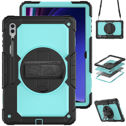 Tough Strap Galaxy Tab S9 Ultra Shockproof Case Multi-functional Built-in Screen Protector