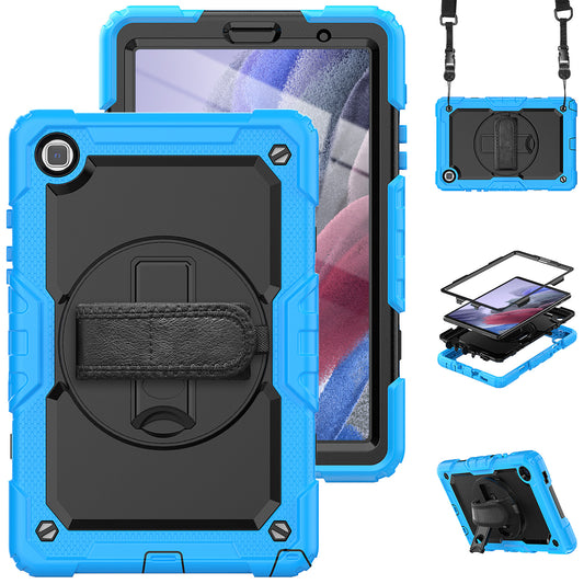 Tough Strap Galaxy Tab A7 Lite Shockproof Case Built-in Screen Protector