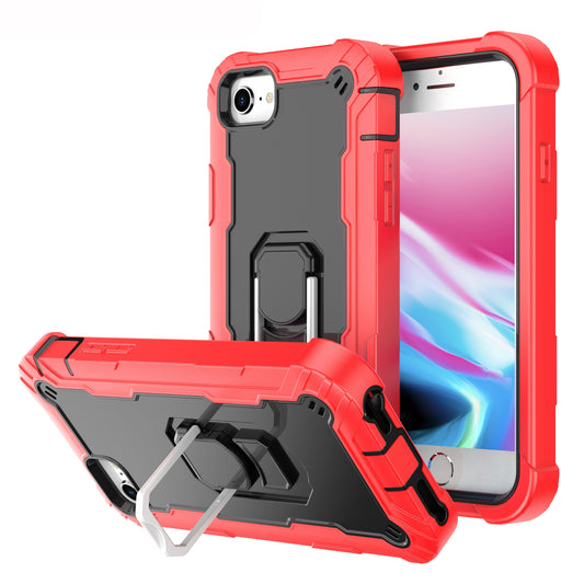 Ring Holder Kickstand iPhone SE 2020 Shockroof Case All Round Protection Military