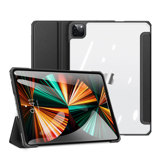Copa Foldable Apple iPad Pro 12.9 2020 Leather Case Smart Flip Raised Edges