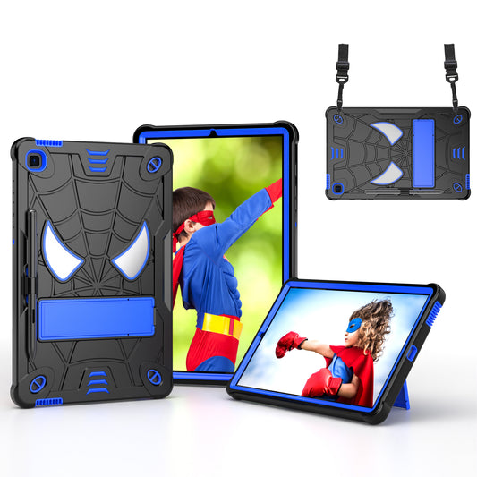 Spider-Man Galaxy Tab S6 Lite Shockproof Case Rugged Detachable Shoulder Strap