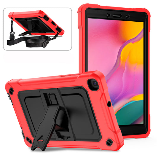 Square Super Galaxy Tab A 8.0 (2019) Shockproof Case Heavy Duty Protection
