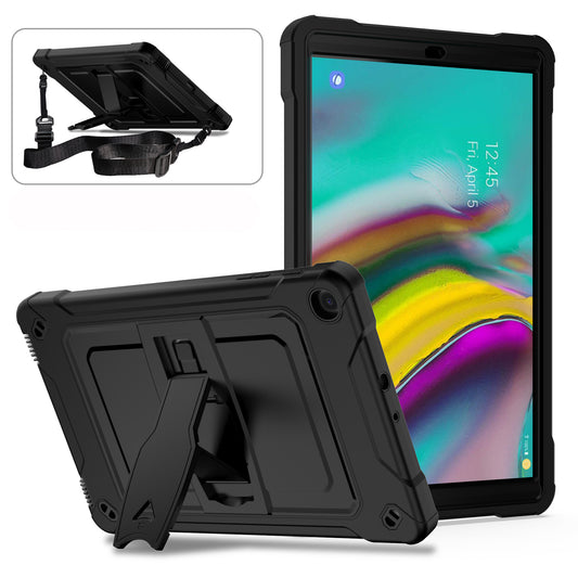 Square Super Galaxy Tab A 10.1 (2019) Shockproof Case Heavy Duty Protection