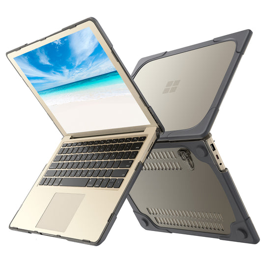 Two Tone Microsoft Surface Laptop 3/4/5 15" Metal 1873 1953 1979 Case Shockproof