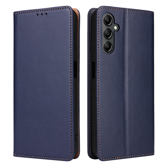 PU Leather Galaxy A14 Flip Case Wallet Stand Texture Deluxe