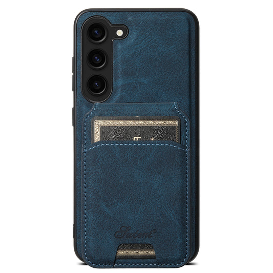 Magnetic Card Holder Galaxy S23+ Leather Cover