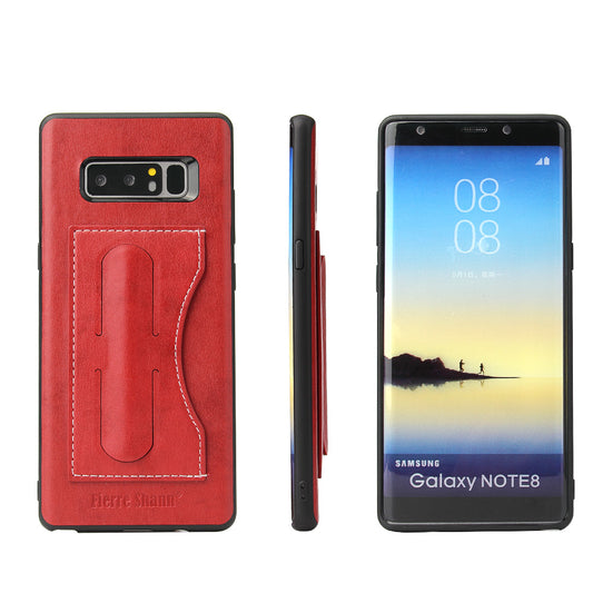 Contracted Card Holder Galaxy Note8 Cover Beveled Build-in Kickstand Stable