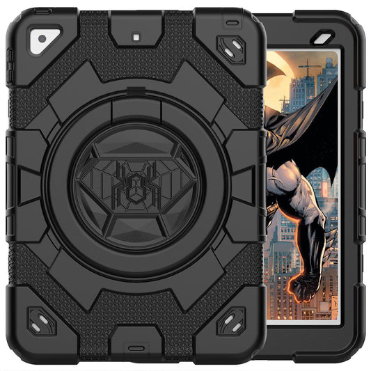 Spider-Man iPad 7 Shockproof Case Ultimate Protection Rotating Handle Stand