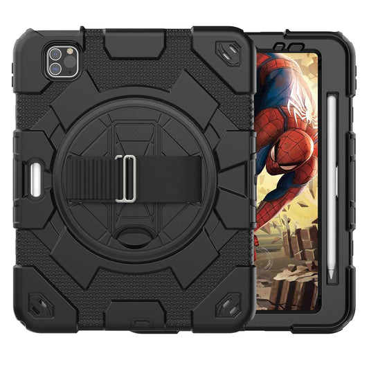 Spider Strap iPad Air 4 Shockproof Case 360 Rotatable Adjustable Hand Holder