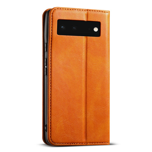 Magic Flip Google Pixel 6 Leather Case RFID Anti-lost Wallet Stand Slim