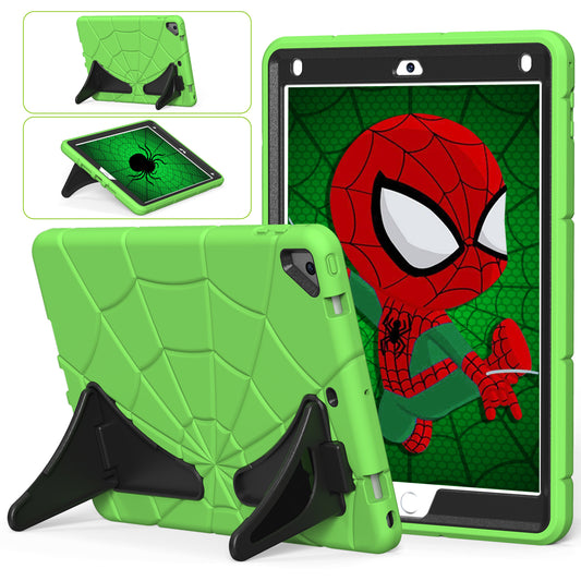 Spider Eye iPad Air 1 Shockproof Case Silicone PC Case Kids Safe Built-in Kickstand