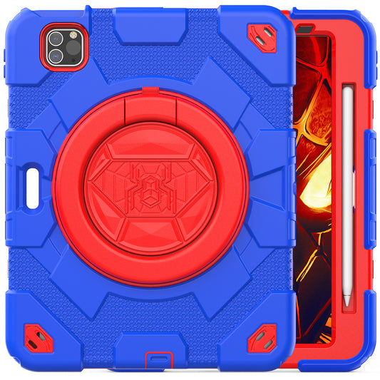 Spider-Man iPad Pro 11 (2018) Shockproof Case Ultimate Protection Rotating Stand