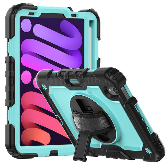 Tough Strap iPad Mini 6 Shockproof Case Multi-functional Built-in Screen Protector
