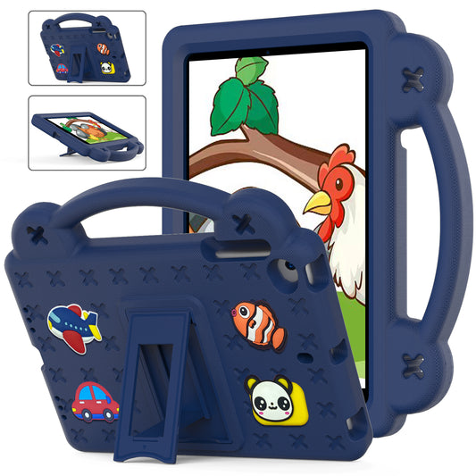 Berenstain Bear iPad Mini 4 EVA Case Children's Cartoon Flat Kickstand DIY Hand Holder