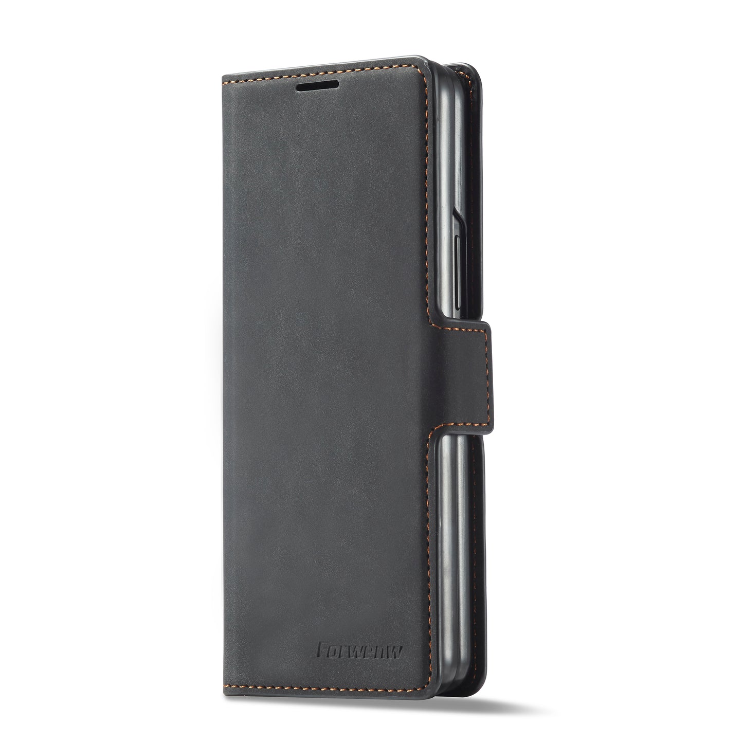 New Slim Galaxy Z Fold3 Leather Case Book Stand Wallet Magnetic