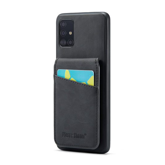 Paging Card Holder Galaxy A71 Cover Study Kickstand Multifunction