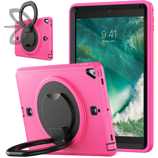 Coolinan Hook iPad 5 Shockproof Case Built-in Screen Protector Rotatable