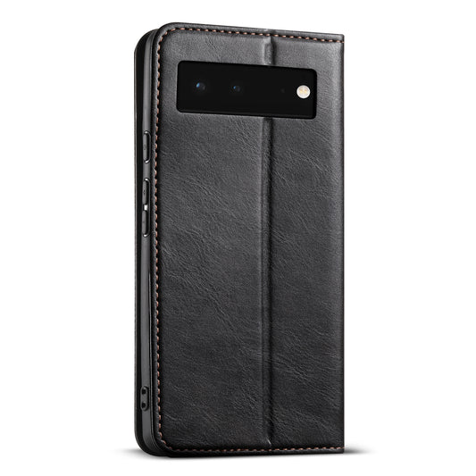 Magic Flip Google Pixel 6 Pro Leather Case RFID Anti-lost Wallet Stand Slim