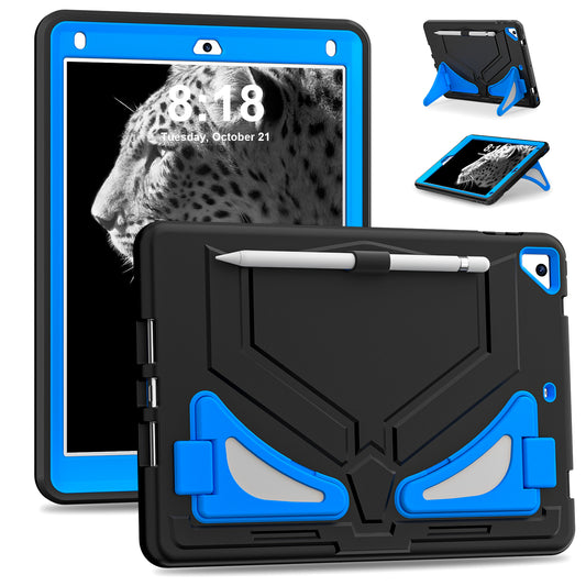 Panther iPad 5 Shockproof Case EVA PC Case Children Safe Built-in Kickstand