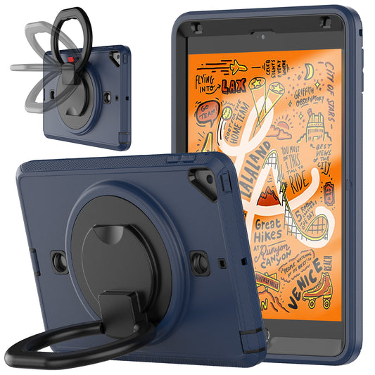 Coolinan Hook iPad Mini 4 Shockproof Case Built-in Screen Protector Rotatable