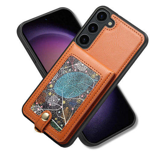 Galaxy S24 Leather Cover 