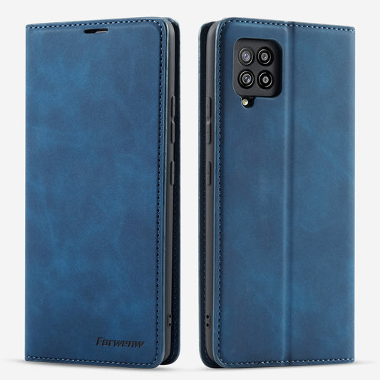 New Slim Galaxy A42 Leather Case Book Stand Wallet Magnetic