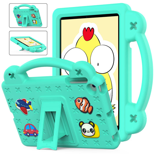 Berenstain Bear iPad Mini 5 EVA Case Children's Cartoon Flat Kickstand DIY Hand Holder