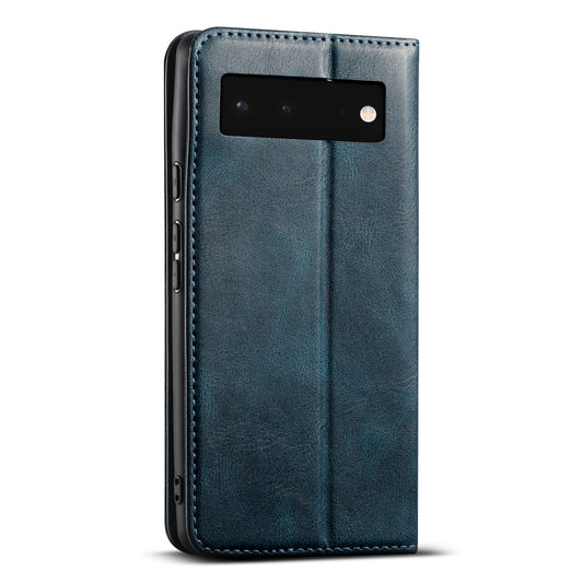 Magic Flip Google Pixel 6A Leather Case RFID Anti-lost Wallet Stand Slim