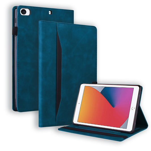 Business Stitching iPad Mini 3 Leather Case Homochromatic Retro Wallet Stand
