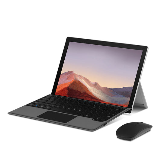 Magnetic Absorption Microsoft Surface Pro 7+ Keyboard Super Slim Lightweight Portable
