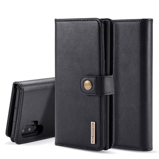Detachable 2 In 1 Galaxy Note10 Leather Case Wallet Auto-magnetic Luxury Buckle