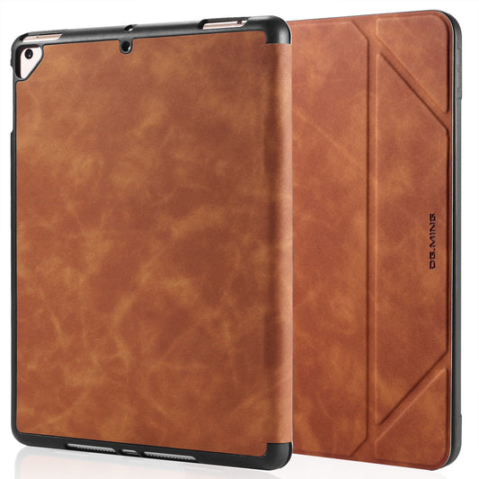 Catch Sight iPad Air 1 Leather Case Flip Stand Buckle with Hand Strap