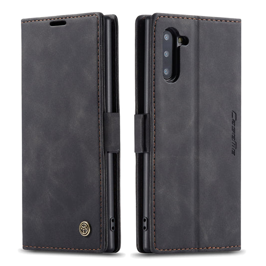 Book Classical Galaxy Note10 Leather Case Retro Slim Wallet Stand