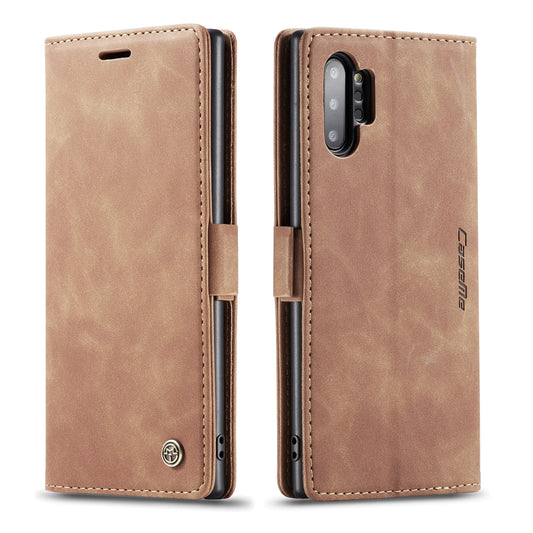 Book Classical Galaxy Note10+ Leather Case Retro Slim Wallet Stand
