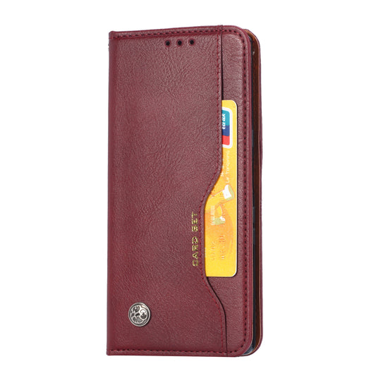 Classical Knead Galaxy Note10+ Leather Case Flip Stand Wallet with Notes Pocket