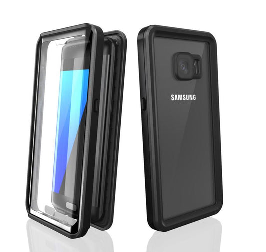 Twill Swimming IP68 Galaxy S7 Edge Waterproof Case Bumper Combo Armor Protection