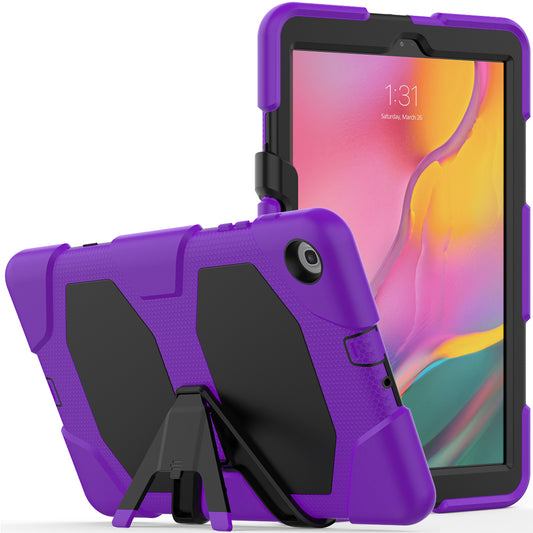Tough Box Galaxy Tab A 10.1 2019 Shockproof Case with Built-in Screen Protector