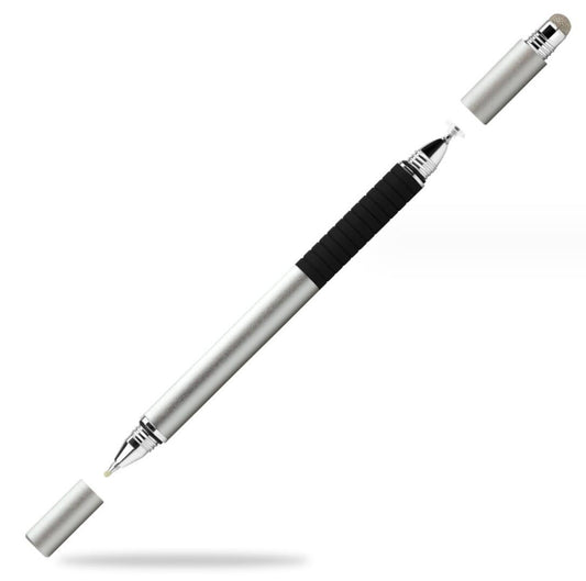 Cloth Tip Dual Suction Disc with Writing Refill Capacitive Screen Pen Tablet Stylus