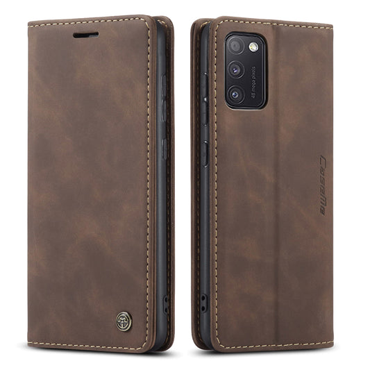 Book Classical Galaxy A41 Leather Case Retro Slim Wallet Stand