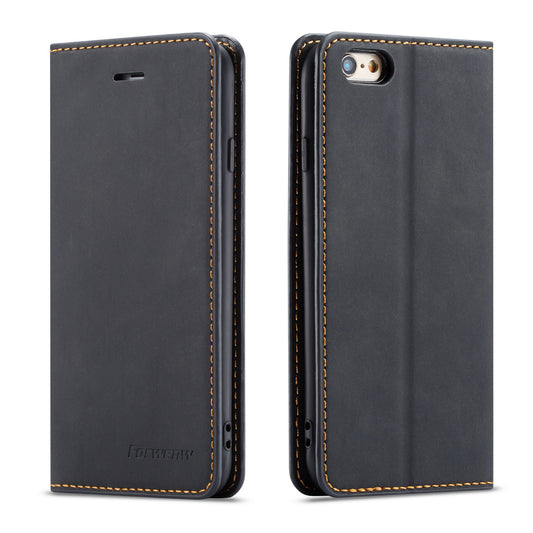 New Slim iPhone 6 6S Plus Leather Case Book Stand Wallet Magnetic