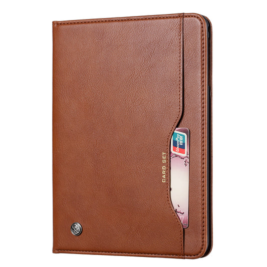 Classical Knead iPad Air 1 Leather Case Flip Stand Wallet with Notes Pocket