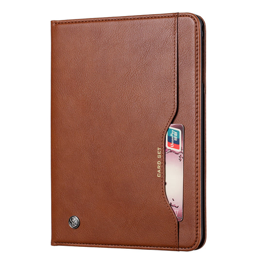 Classical Knead iPad Mini 3 Leather Case Flip Stand Wallet with Notes Pocket