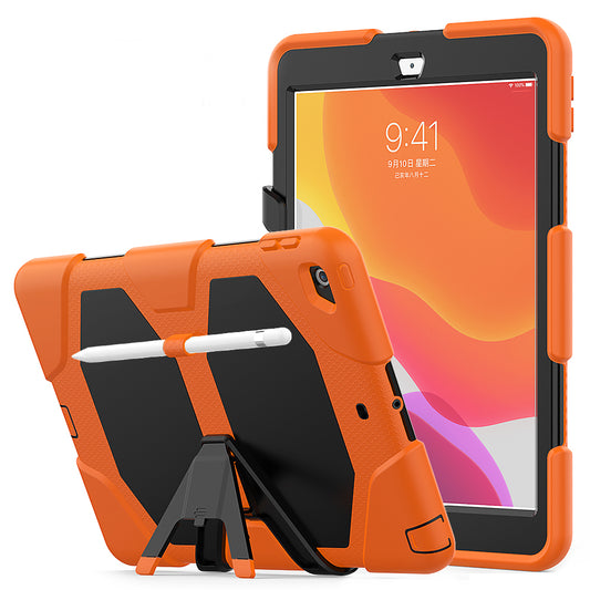 Tough Box iPad 7 Shockproof Case Detachable Stand with Built-in Screen Protector